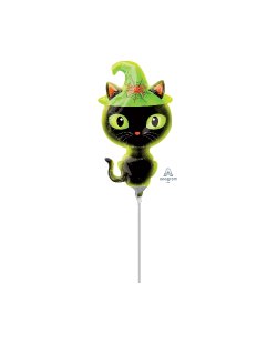 Min For Gatito Negro Y Verde