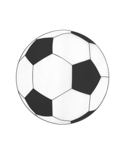 Bajoplato Futbol 34cm Tej.No Tejido Poliester ***OFERTA DTO NO ACUMULABLE