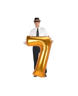 For Jumbo Numero 7 Oro 33/83cm X 53/1.34M ***OFERTA DTO NO ACUMULABLE