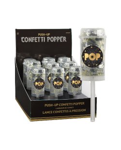 Confetti Push Pop Poppers 