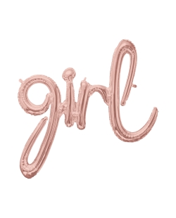 For Frase Girl Rosa Dorado 73X76cm