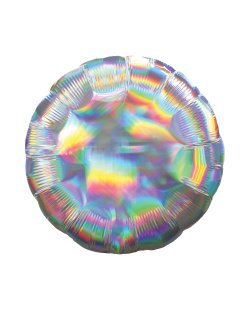 18 / 45cm CIRCULO IRISDISCENTE PLATA