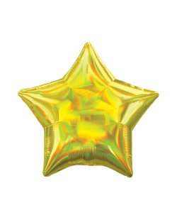 19/48cm Estrella Irisdiscente Amarillo ***OFERTA DTO NO ACUMULABLE