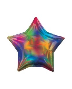 19 / 48cm ESTRELLA IRISDISCENTE MULTICOLOR