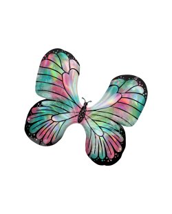 For Iridescent Teal & Rosa Butterfly 30/7