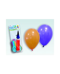 INFLADOR + 16 GLOBOS (EL MODELO DE INFLADOR PUEDE VARIAR)