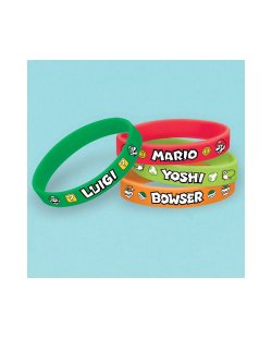 Pulseras de goma de Super Mario ***OFERTA DTO NO ACUMULABLE