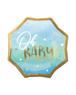 32 Jumbo Baby Azul 55X55cm 