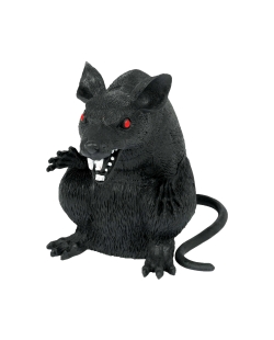 Decoracion Rata Halloween 15cm 