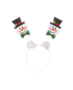 Disfraz Acc Headbopper Snowman Value