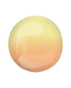 Orbz Ombre Amarillo Y Naranja 38 x 40cm