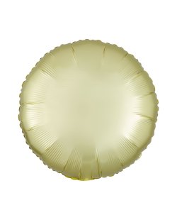 18/45cm Circulo Satin Luxe Amarillo Pastel