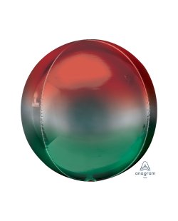 Orbz Ombre Rojo Y Verde 15/38cm X 16/40cm ***OFERTA DTO NO ACUMULABLE