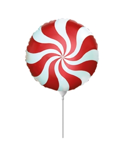 9/23cm Mini Caramelo Rojo