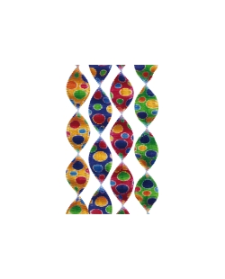 Espiral Foil Rotatoria Confeti 5X60cm  