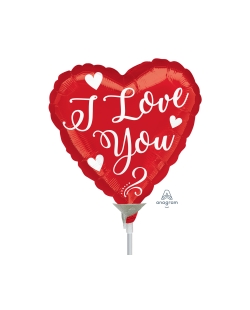 9/23cm Mini I Love You Satin Script