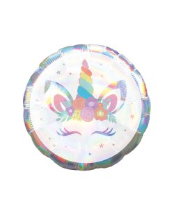 18/45cm Unicornio Holog.Irid