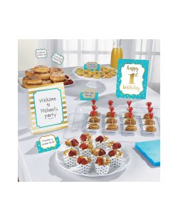 Tarjeta mesa 1st Birthday Boy Buffet Kits  ***OFERTA DTO NO ACUMULABLE