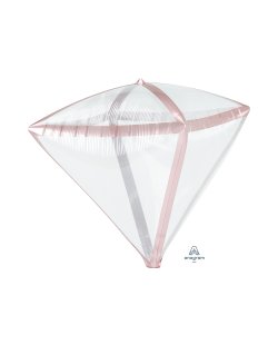 Diamondz Transparente Filo Rosa Dorado ***OFERTA DTO NO ACUMULABLE