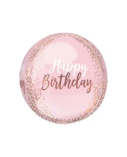 Orbz Blush Bday Rosa Oro 38X40cm