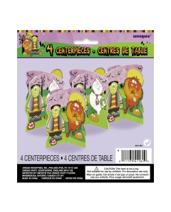 Mini Deco 3D Pequeños Monstruos