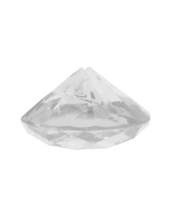 Marcasitio Diamante Transp. 4 X 2cm Acrilico ***OFERTA DTO NO ACUMULABLE