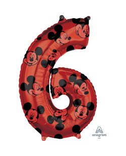 For Numero 6 Rojo: Mickey 65cm ***OFERTA DTO NO ACUMULABLE