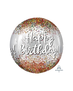 Orbz: Hbd Sequins 15 / 38cm x 16 / 40cm