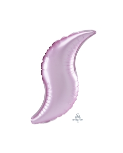 36 / 91cm Curve: Pastel Pink Satin