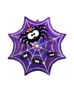 Forma Telaraña Iridiscente 55 X 55cm