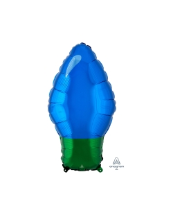 18 For Bombilla Azul 27cm X 55cm