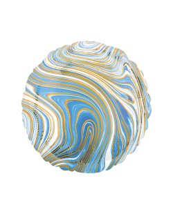 18/45cm Circulo Marblez Azul ***OFERTA DTO NO ACUMULABLE