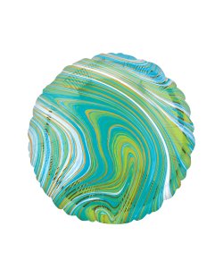 18/45cm Circulo Marblez Azul-Verde ***OFERTA DTO NO ACUMULABLE
