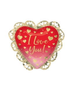 Forma Corazon I Love You Ombre Dorado 58X53cm