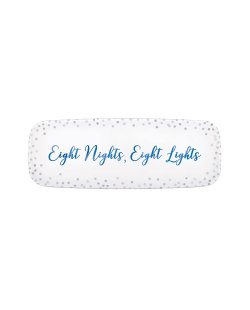 Bandeja Eight Nights, Eight Lights Met. Appetiser 44cm x 16cm ***OFERTA DTO NO ACUMULABLE