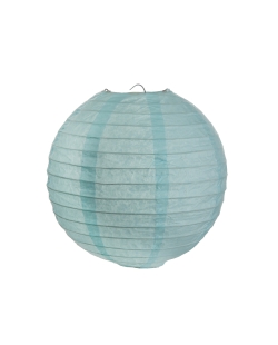 Farolillo Azul Pastel 20cm Papel ***OFERTA DTO NO ACUMULABLE