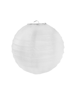 Farolillo Blanco 30cm Papel ***OFERTA DTO NO ACUMULABLE