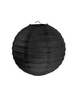 Farolillo Negro 30cm Papel ***OFERTA DTO NO ACUMULABLE