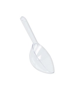 CUCHARA DE SERVIR: TRANSPARENTE 16.7cm ***OFERTA DTO NO ACUMULABLE