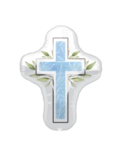 Forma Cruz Comunion Azul 58 X 71cm