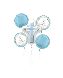 B.Bouquet Primera Comunion Azul