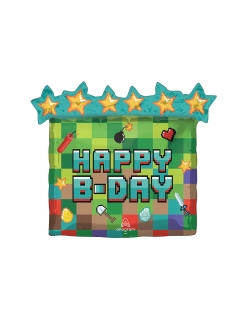 Forma Pixel Happy B-Day 63X58cm
