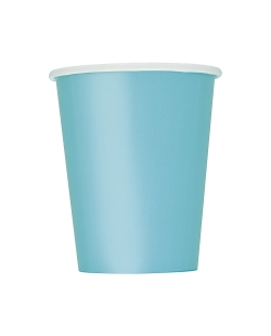 Vasos 266ml Turquesa Carton ***OFERTA DTO NO ACUMULABLE
