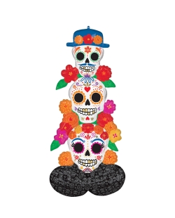 Airloonz Calavera Flores 63 X 134cm ***OFERTA DTO NO ACUMULABLE