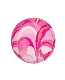 Orbz Rosa Marmol Vibrante 38X38cm