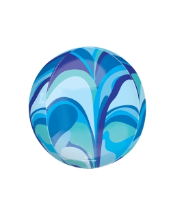Orbz Azul Marmol Vibrante 38X38cm