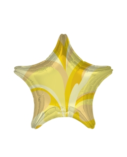 19/48cm Estrella Oro Marmol Vibrante