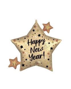 Forma Estrella H.New Year Brillo Natural 73X68cm (5)