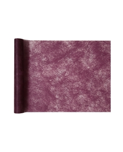 Camino Mesa Fanon Prm Ciruela 30cm X 25m Tejido No Tejido Poliester ***OFERTA DTO NO ACUMULABLE