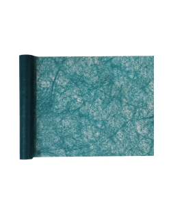 Camino Mesa Fanon Prm Azul 30cm X 25m Tejido No Tejido Poliester ***OFERTA DTO NO ACUMULABLE